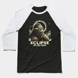 Bigfoot Total Solar Eclipse Sasquatch Eclipse Glasses 8 Gift For Men Women Baseball T-Shirt